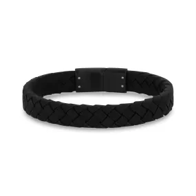 10mm Flat Leather Bracelet