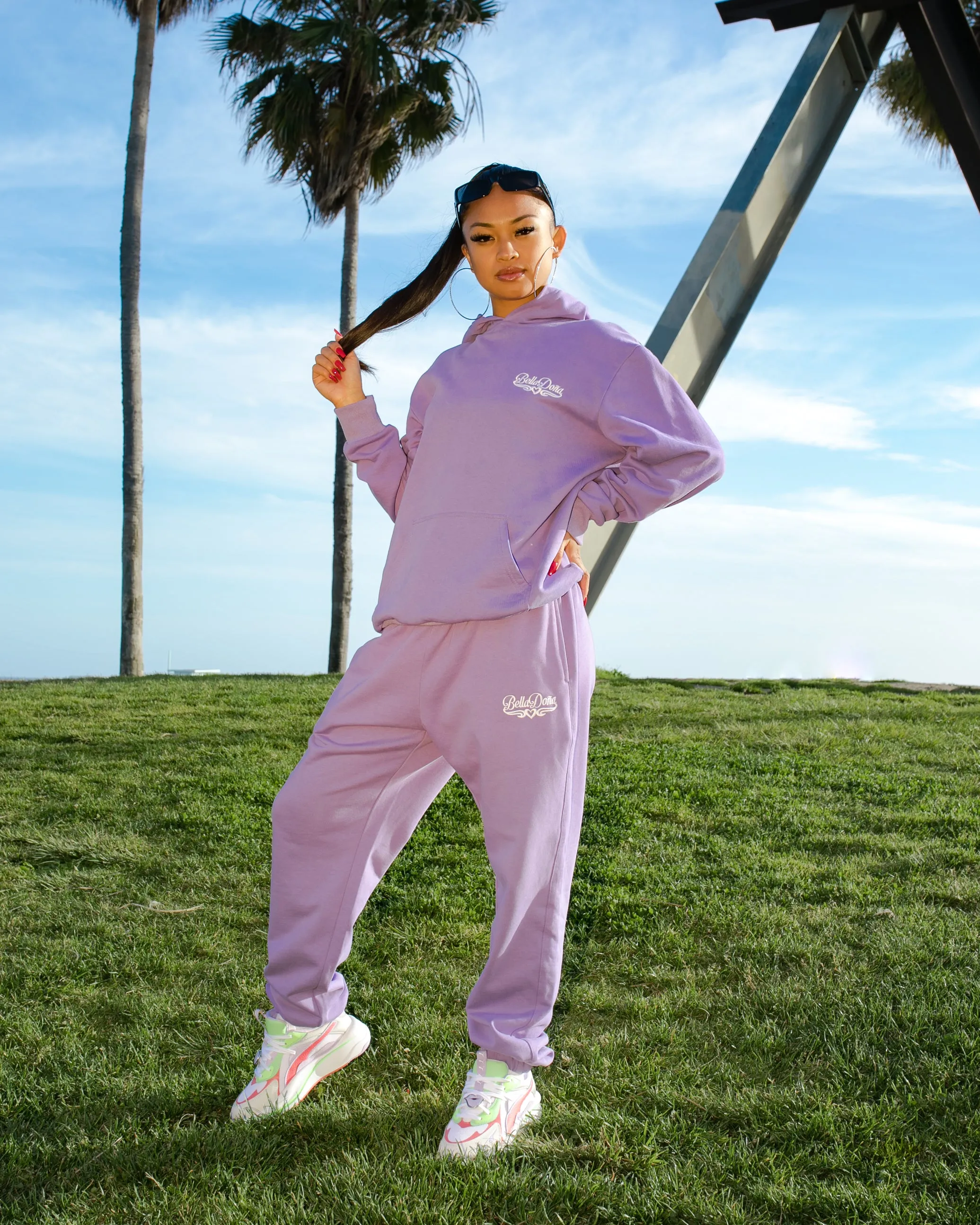 Bella Doña Classics Sweats - Purple