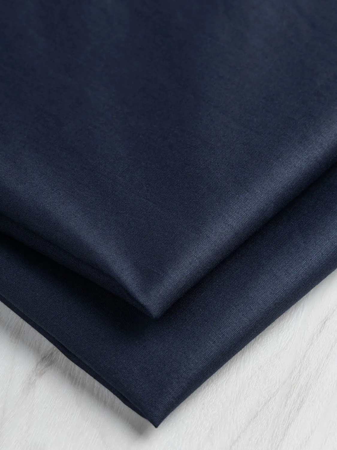 Breezy Cotton Voile - Navy