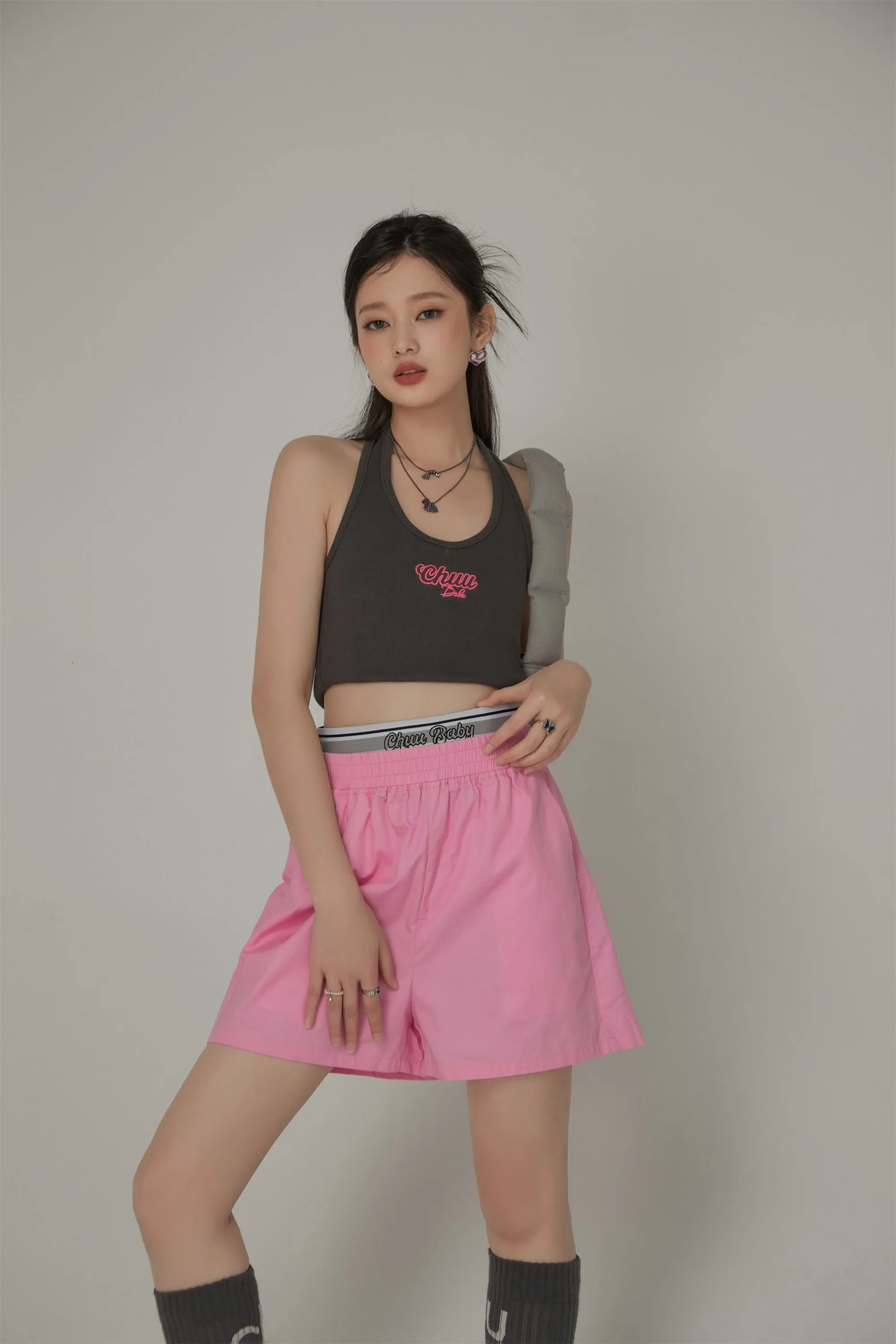 Candy Color Casual Shorts