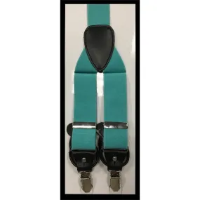 Dark Teal Suspenders