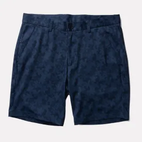 Fauna Printed Casual Short / Navy