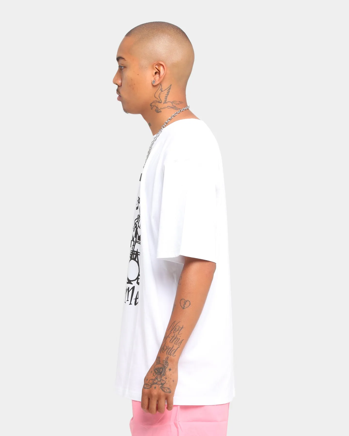 Grand Scheme Band Short Sleeve T-Shirt White