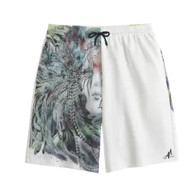 Mardi-G Printed Unisex Cotton Shorts