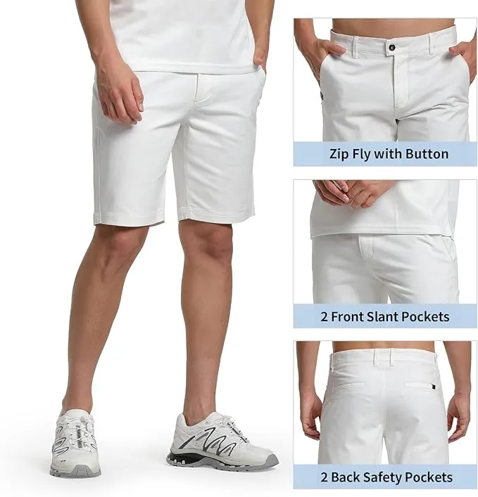 Men's Casual Summer White Shorts