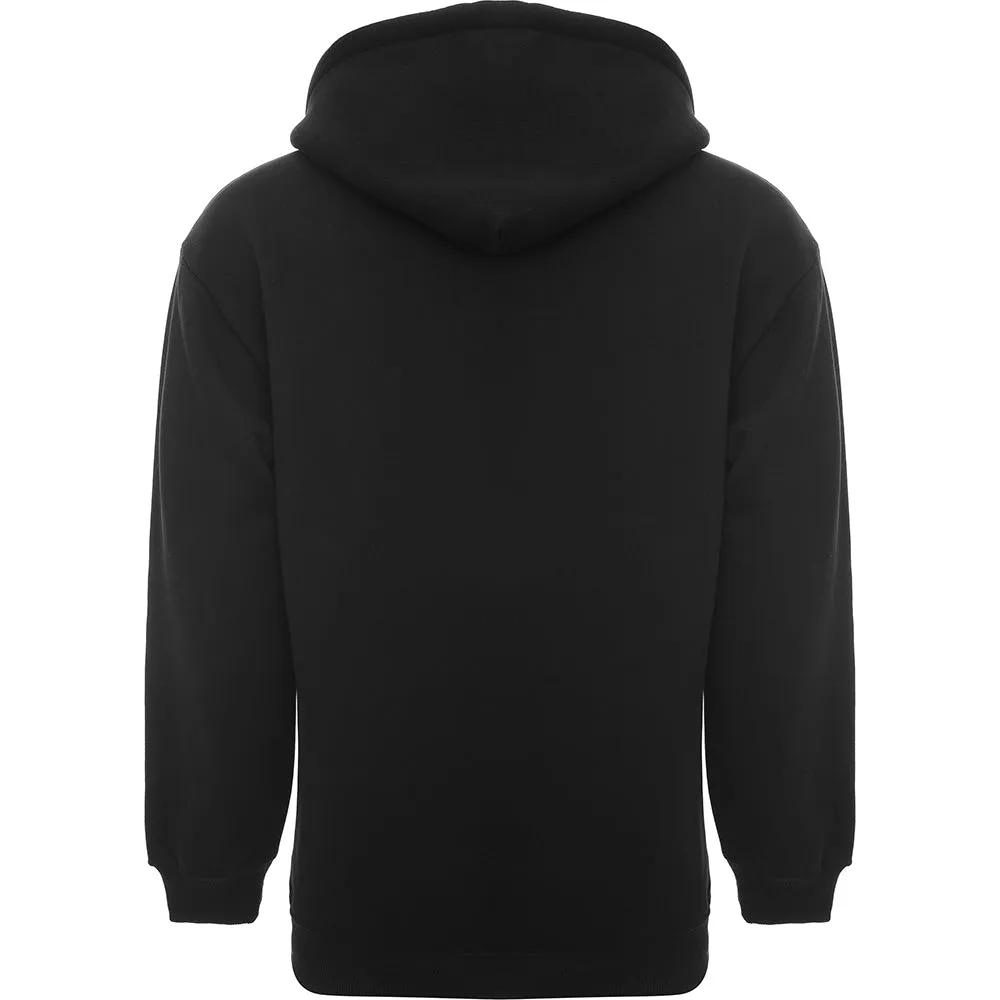 Mens FKN Awesome Outline Drip Hoodie in Black