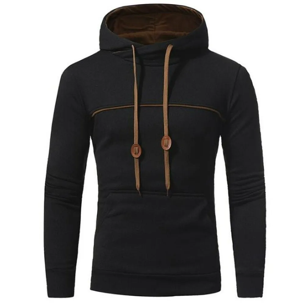 Men's Slim Fit Velvet Fabric Hoodie