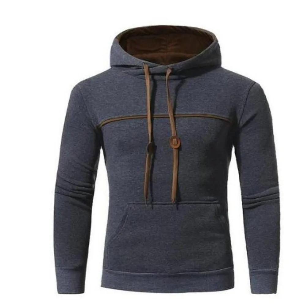 Men's Slim Fit Velvet Fabric Hoodie