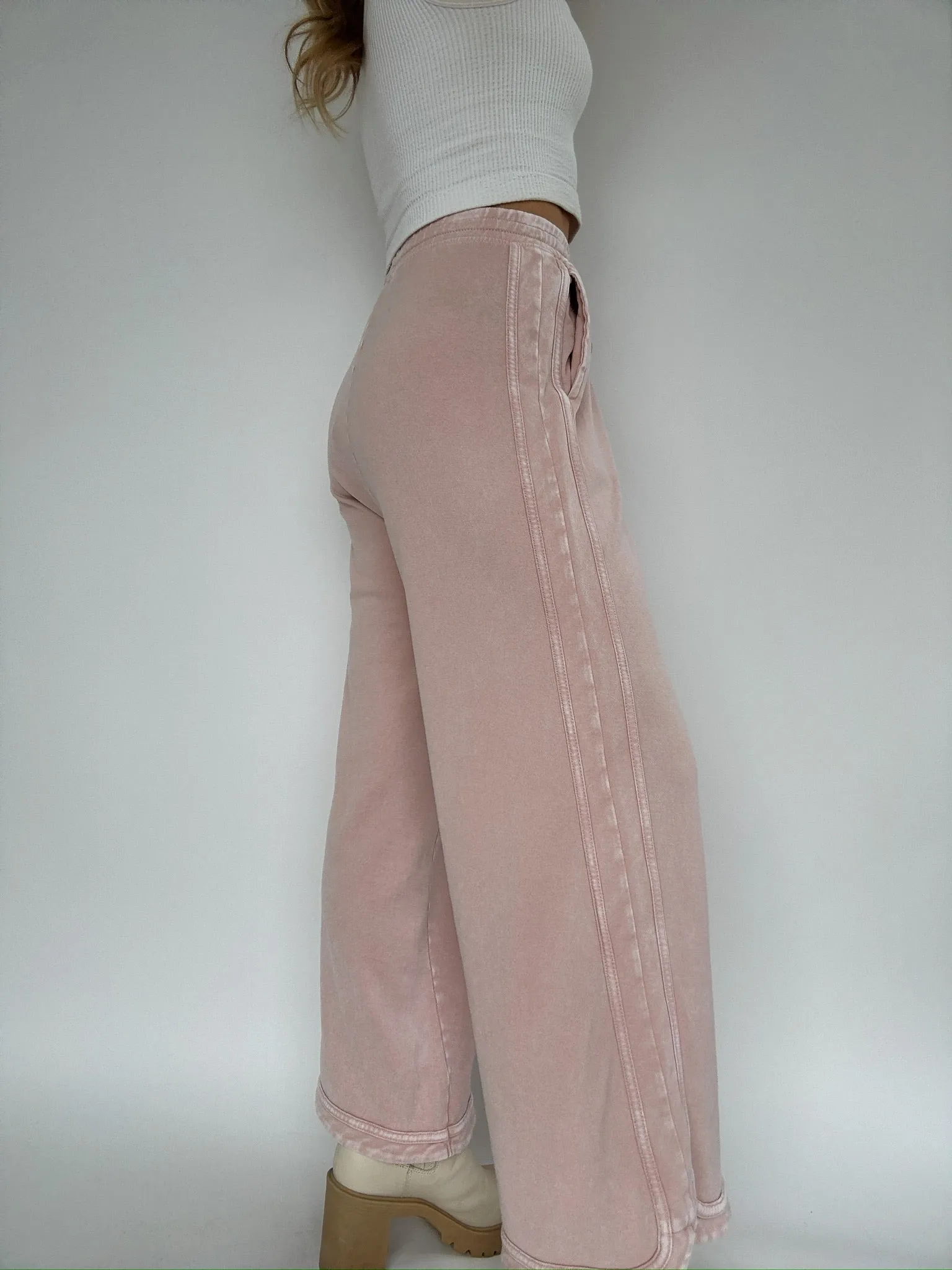 Midnight Drive Pants - Rose