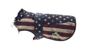 US Flag Himalaya Dog Coat with 200 GSM Padding - Printed