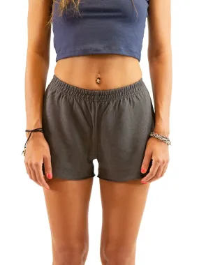 Womens Jersey Shorts - Hemp and Organic Cotton Casual Running Shorts