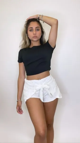 Women's Laced Tie Summer Shorts