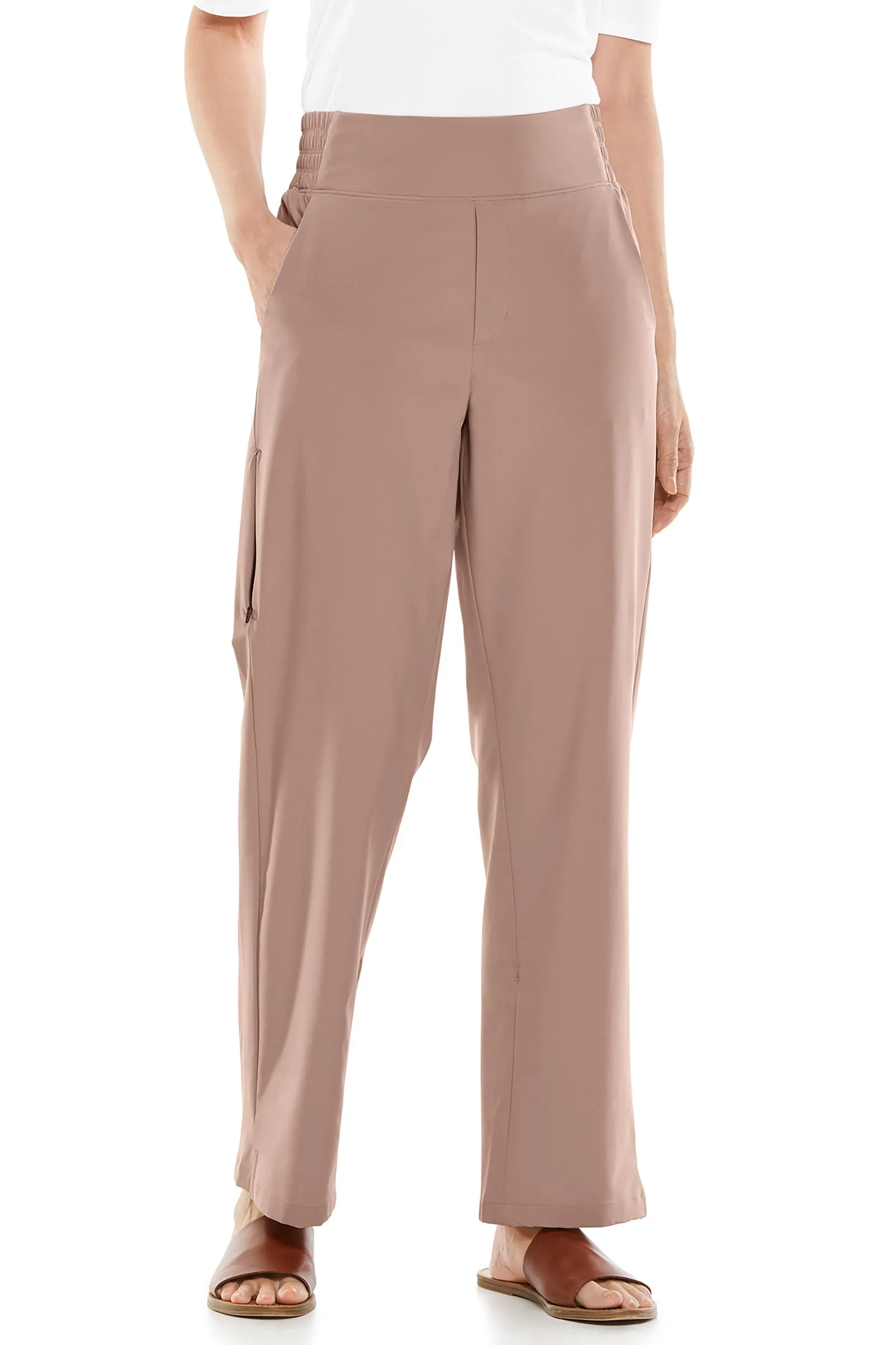 Women's Pellaro Travel Pants | Light Sand