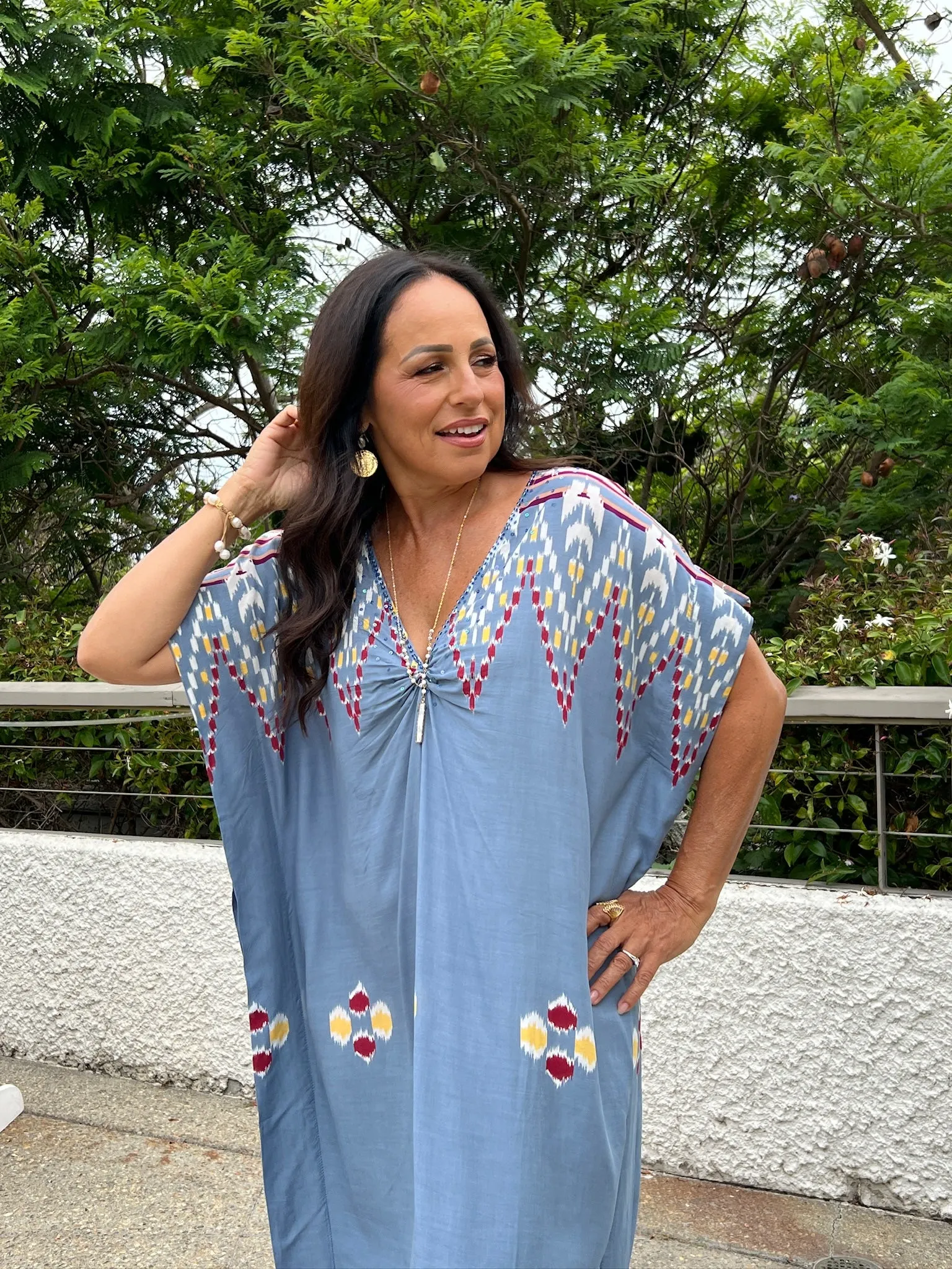 Yucatán Long Caftan